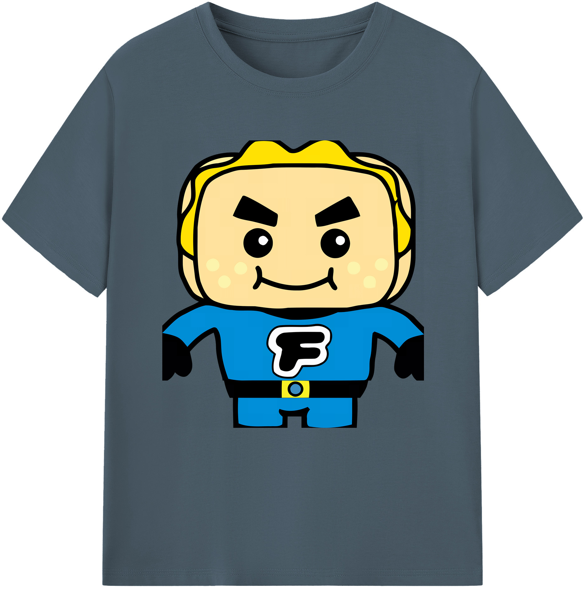 （画像用） アンパンマン Anpanman 綿100％半袖Tシャツ（フロントプリント）